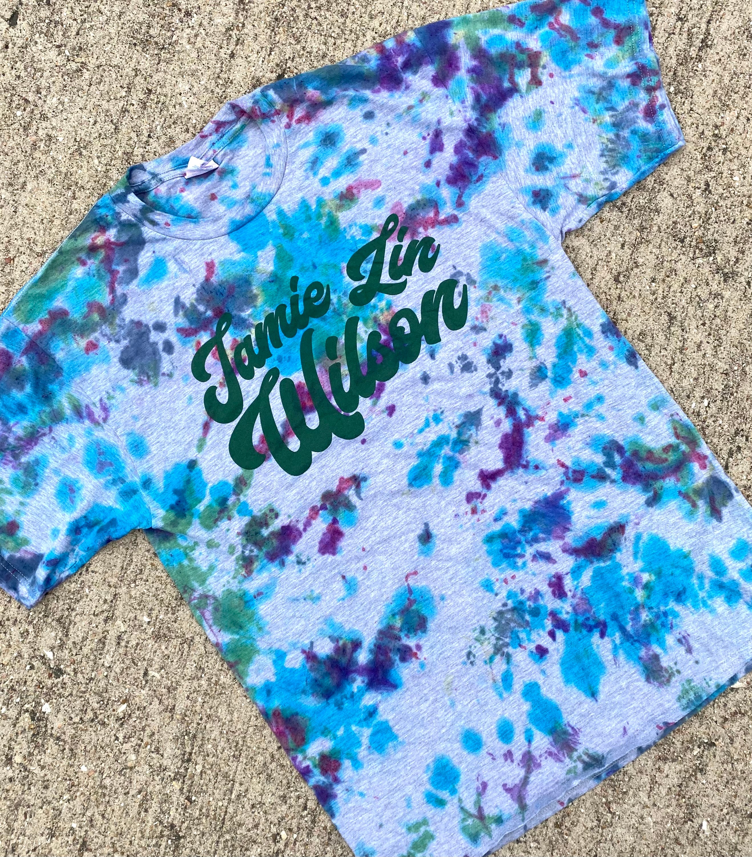 Hand Dyed Color Splash Tee