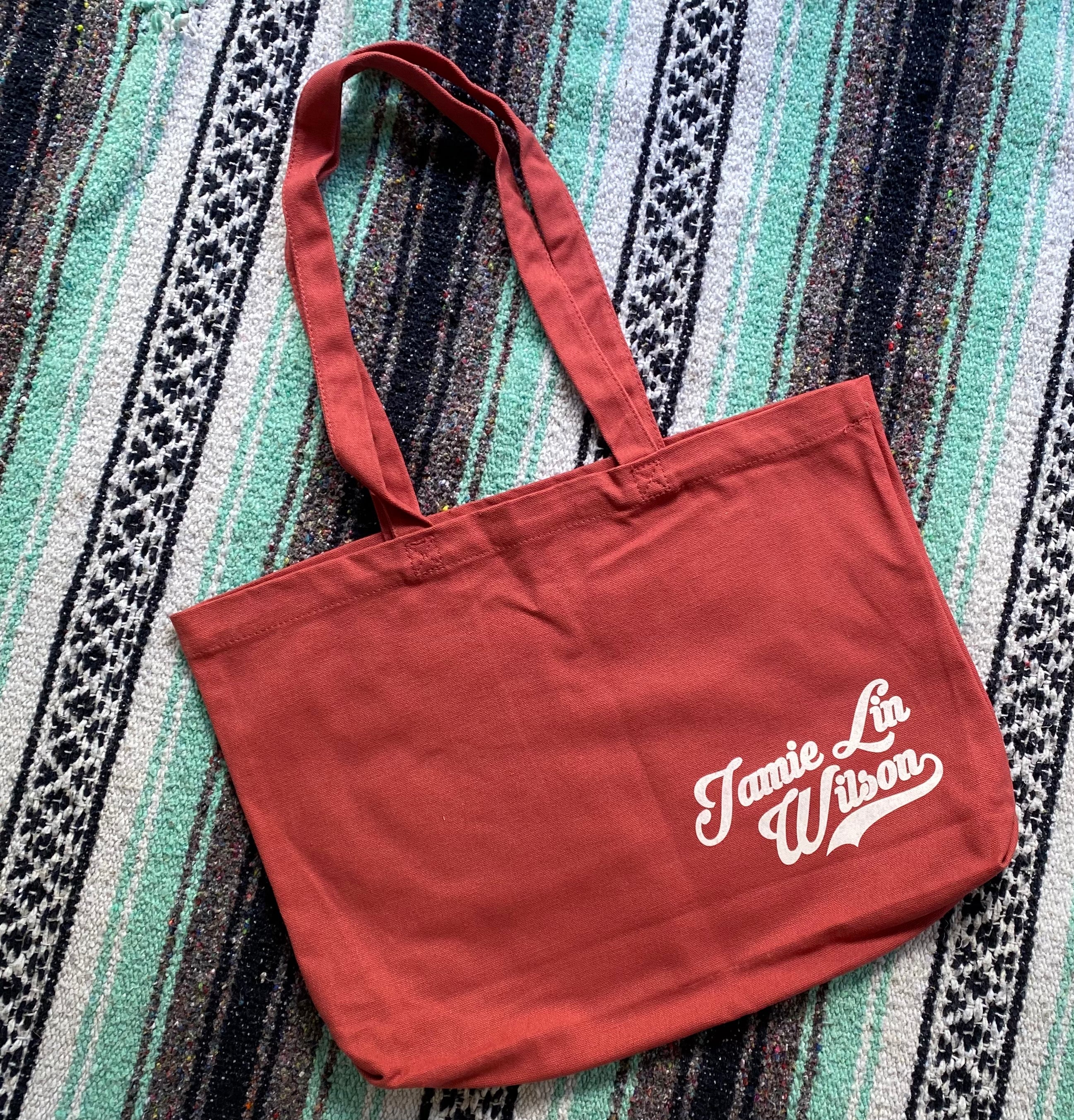 JLW Canvas Tote - Red Rock